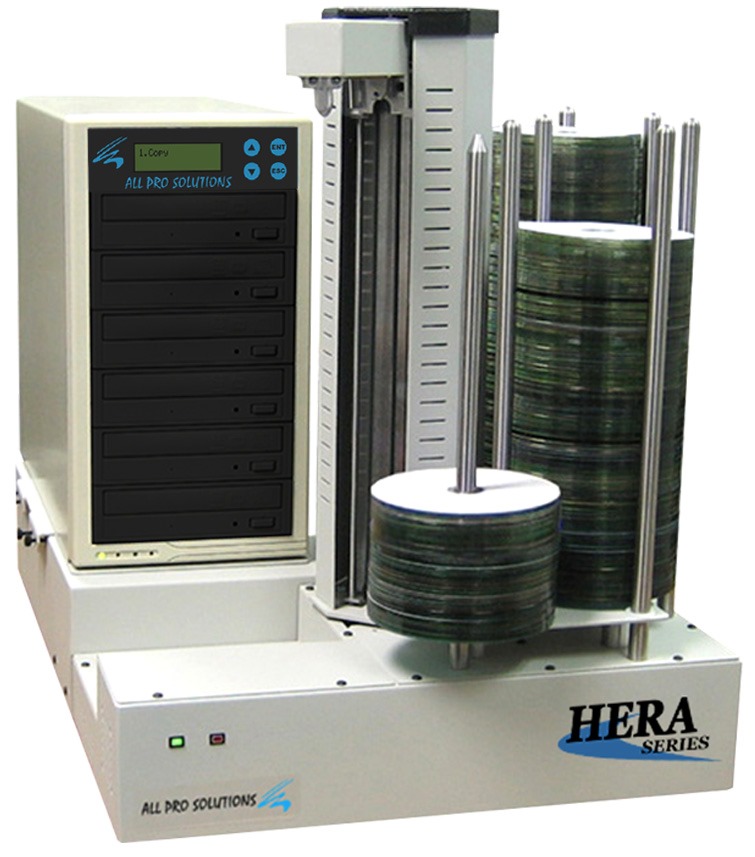 Hera-6 CD DVD BD Duplicators